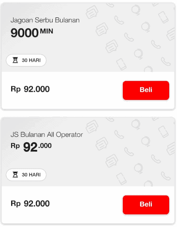 Paket Nelpon Bulanan Simpati 2