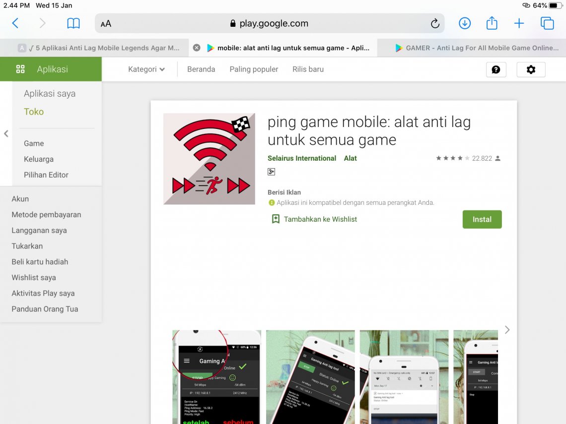 Anti Lag Mobile Legend, PING Lebih Stabil Dengan 4 Aplikasi