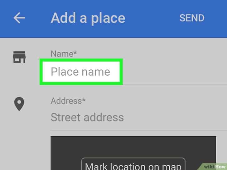 cara memasukkan tempat usaha di Google Maps