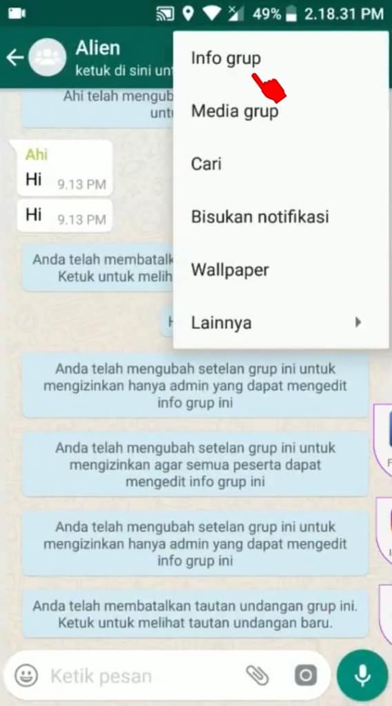 Cara Menjadi Admin Grup Whatsapp Tanpa Persetujuan Admin Utama Dan