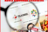 Cara Memakai Kuota Videomax Telkomsel