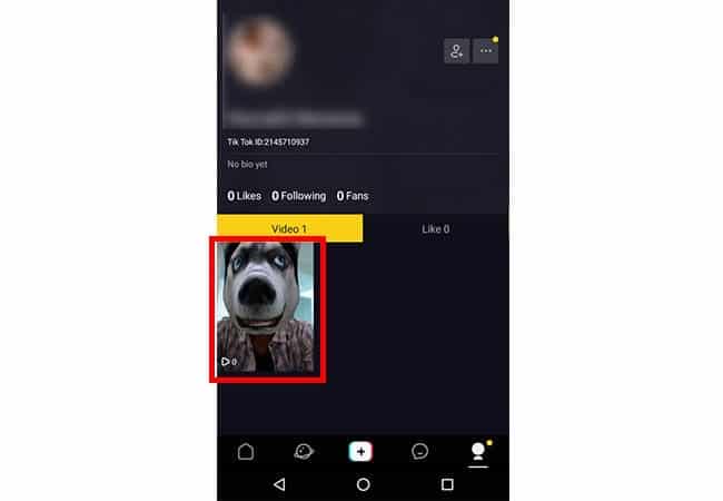 cara menyimpan TikTok di galeri
