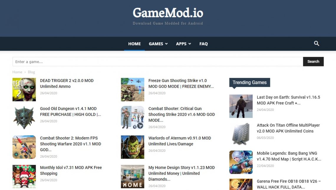 9 Situs Download APK Game Mod, Untuk SenangSenang Saja  ArenaPonsel.com