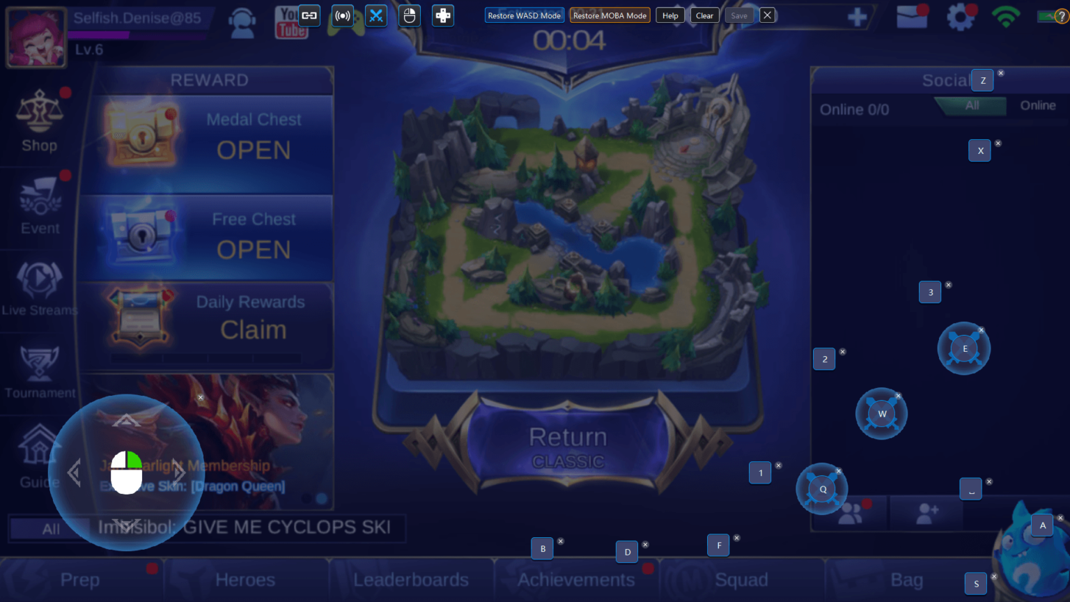  CARA  MAIN GAME MOBILE LEGEND DI PC ArenaPonsel com