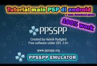 Cara Main Game PSP di HP Android