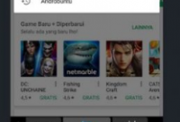 cara menghapus history di play store android