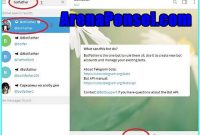 cara membuat bot di telegram