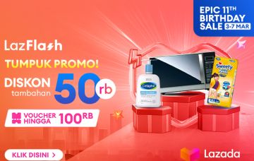 Flash Sale Diskon 50%