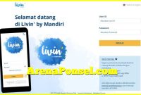 cara daftar livin by mandiri